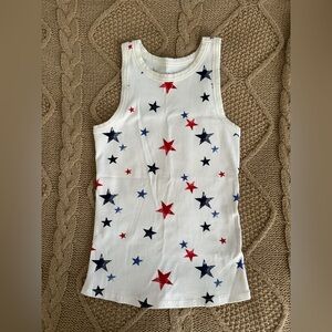 American flag stars tank top size Medium